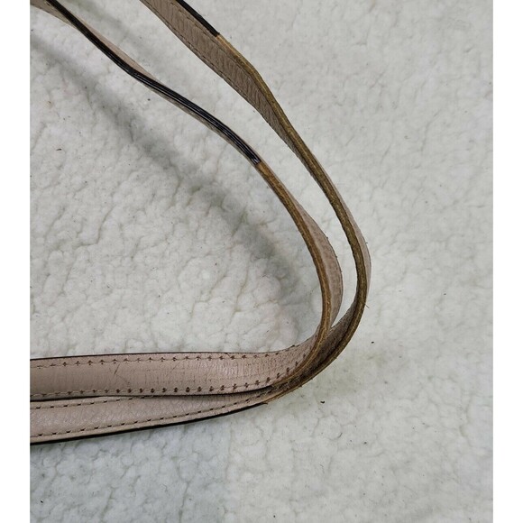 MICHAEL MICHAEL KORS GOLD EMBOSSED DESIGNER MIRROR AS IS TOTE1254795 - Picture 10 of 12